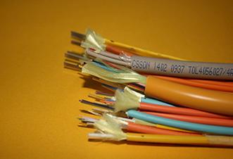 What details should be noted when wiring optical fibers