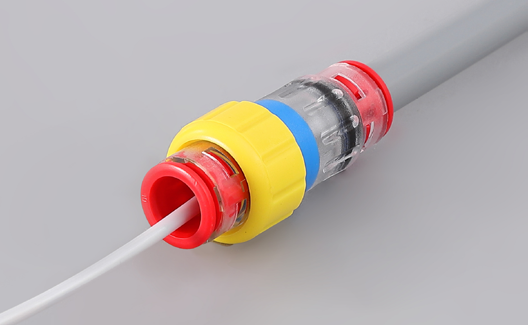 Gas Block Microduct Connector