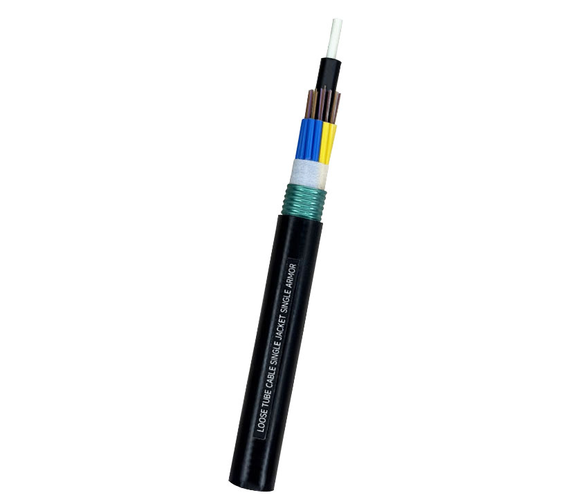 LOOSE-TUBE-CABLE-SINGLE-JACKET-SINGLE-ARMOR