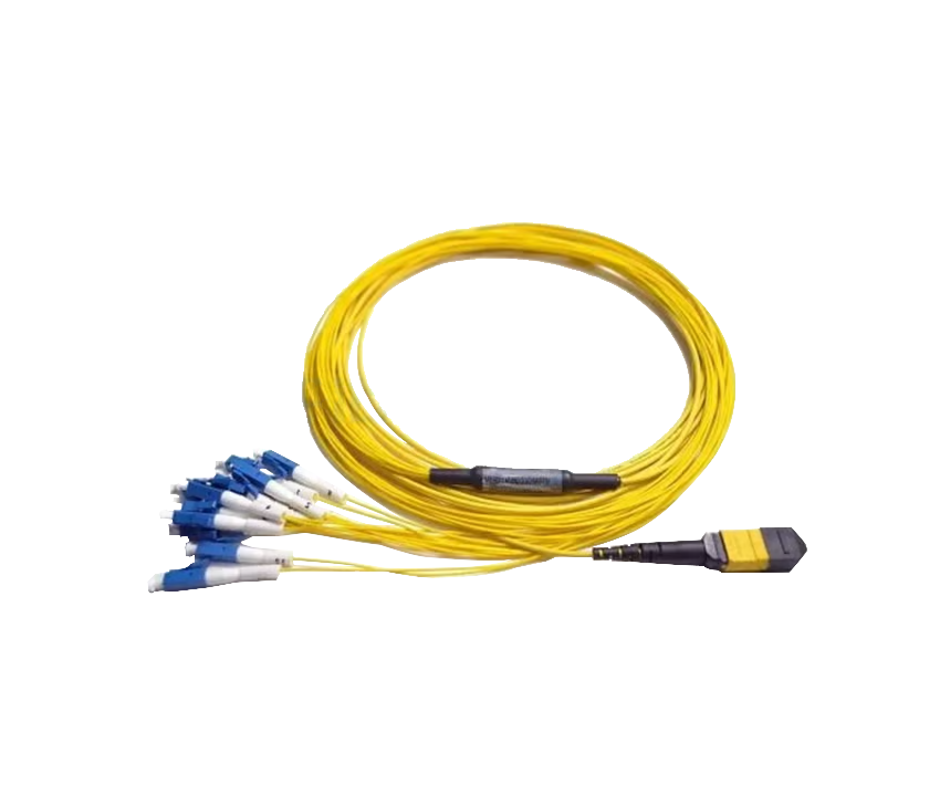 SM OS2 MPO MTP TO LC Harness Cable 12 Core