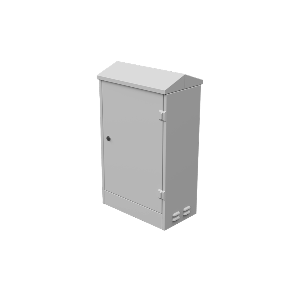 Outdoor Fiber Optic Street Cabinet 535mm